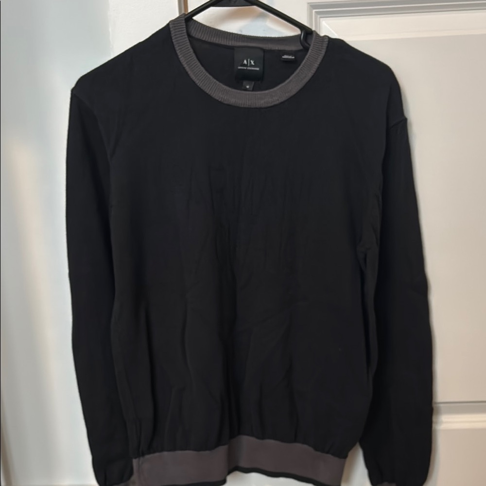 Armani Exchange Black Sweater